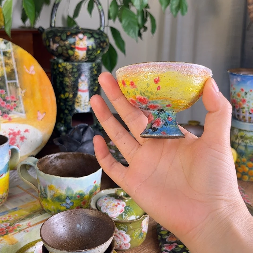 釉下五彩斑斓色彩