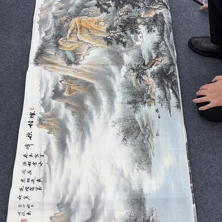 国画纯手绘国画作品