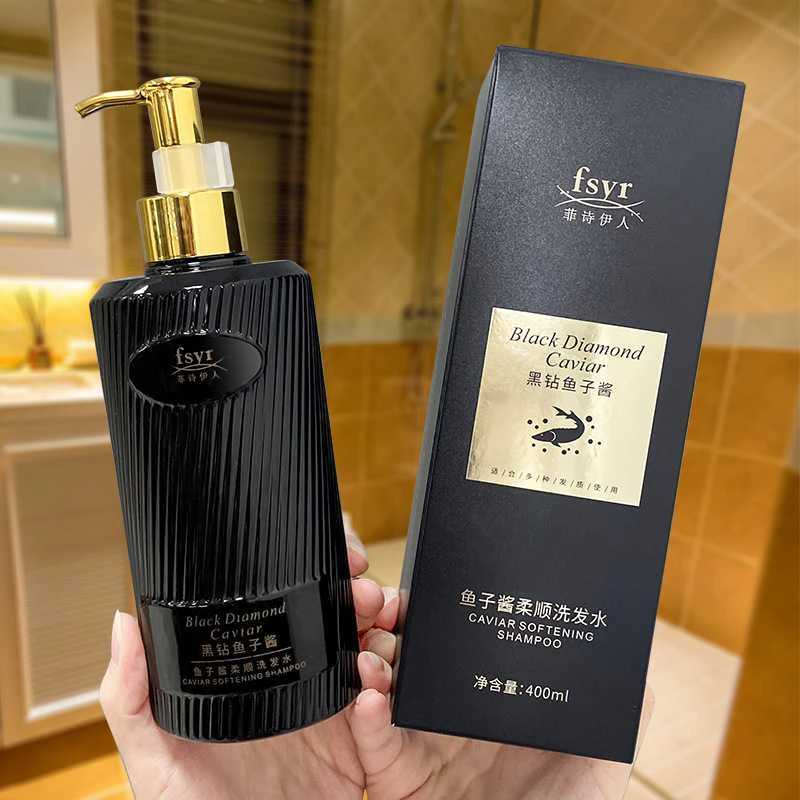 菲诗伊人鱼子酱洗发水柔顺护发蓬松清爽柔顺洗发水