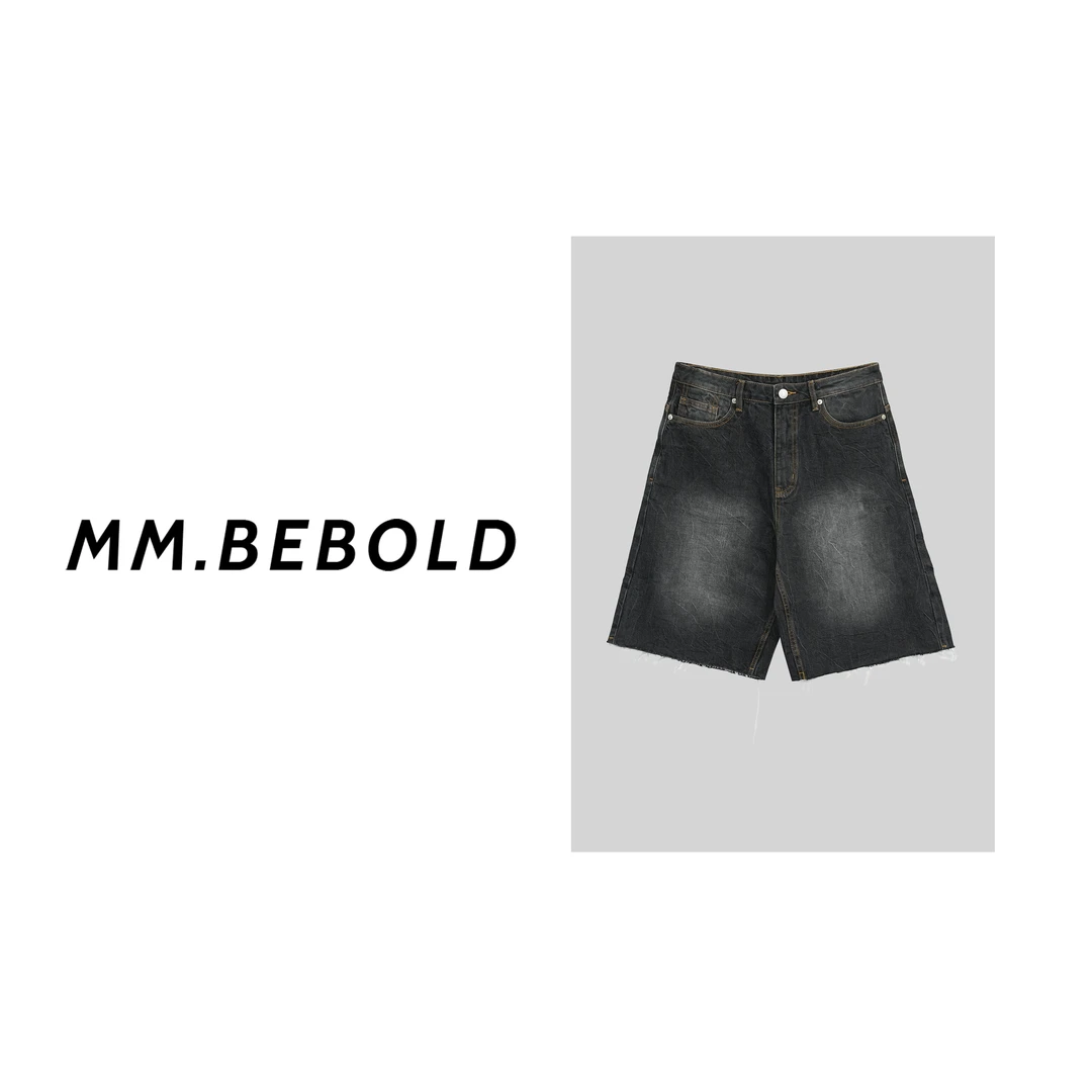 【妙姐精选】棉 100 复古做旧设计感阔腿中裤CY221310