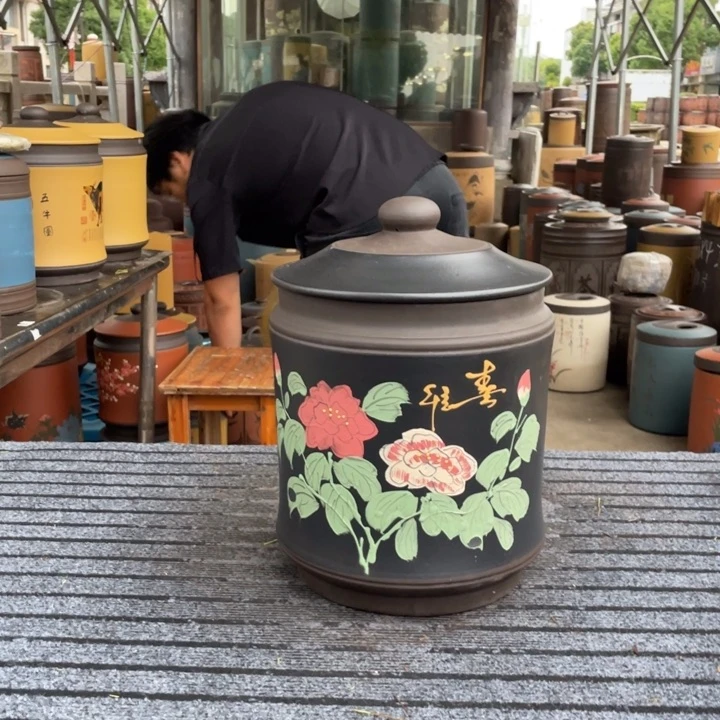 紫砂茶叶罐茶叶罐