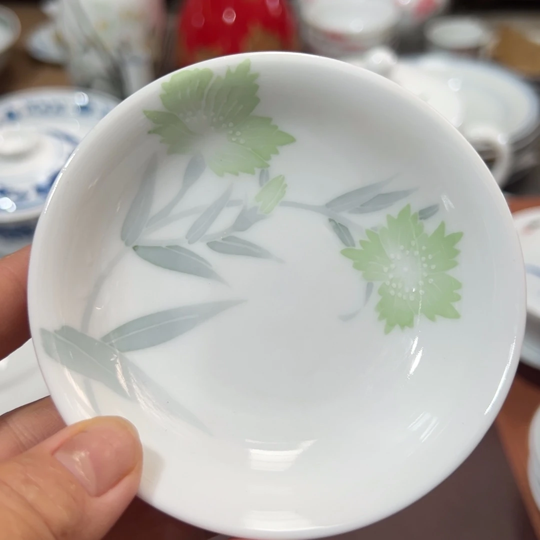 醴陵高温瓷手绘10厘米