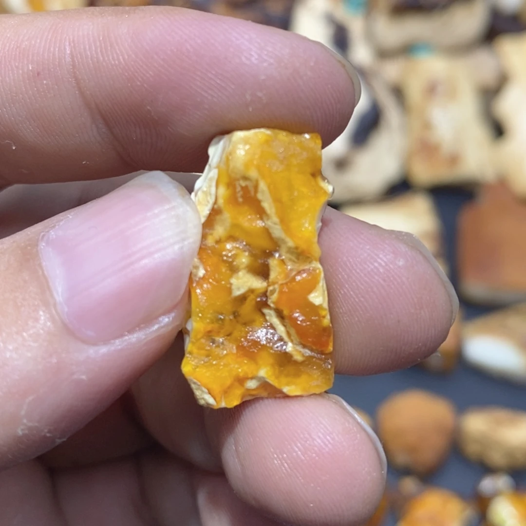 定制琥珀蜜蜡原石定制