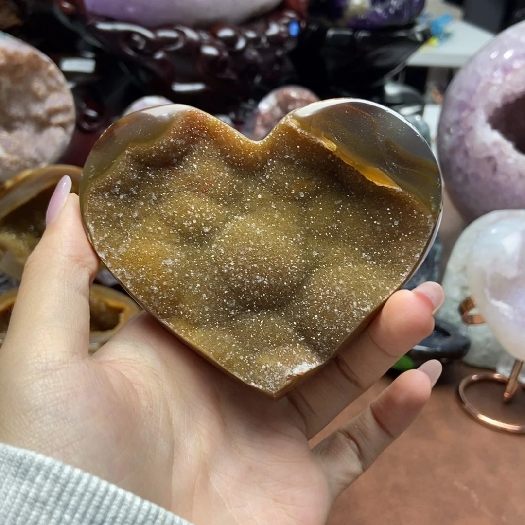 紫晶摆件未镶嵌水晶