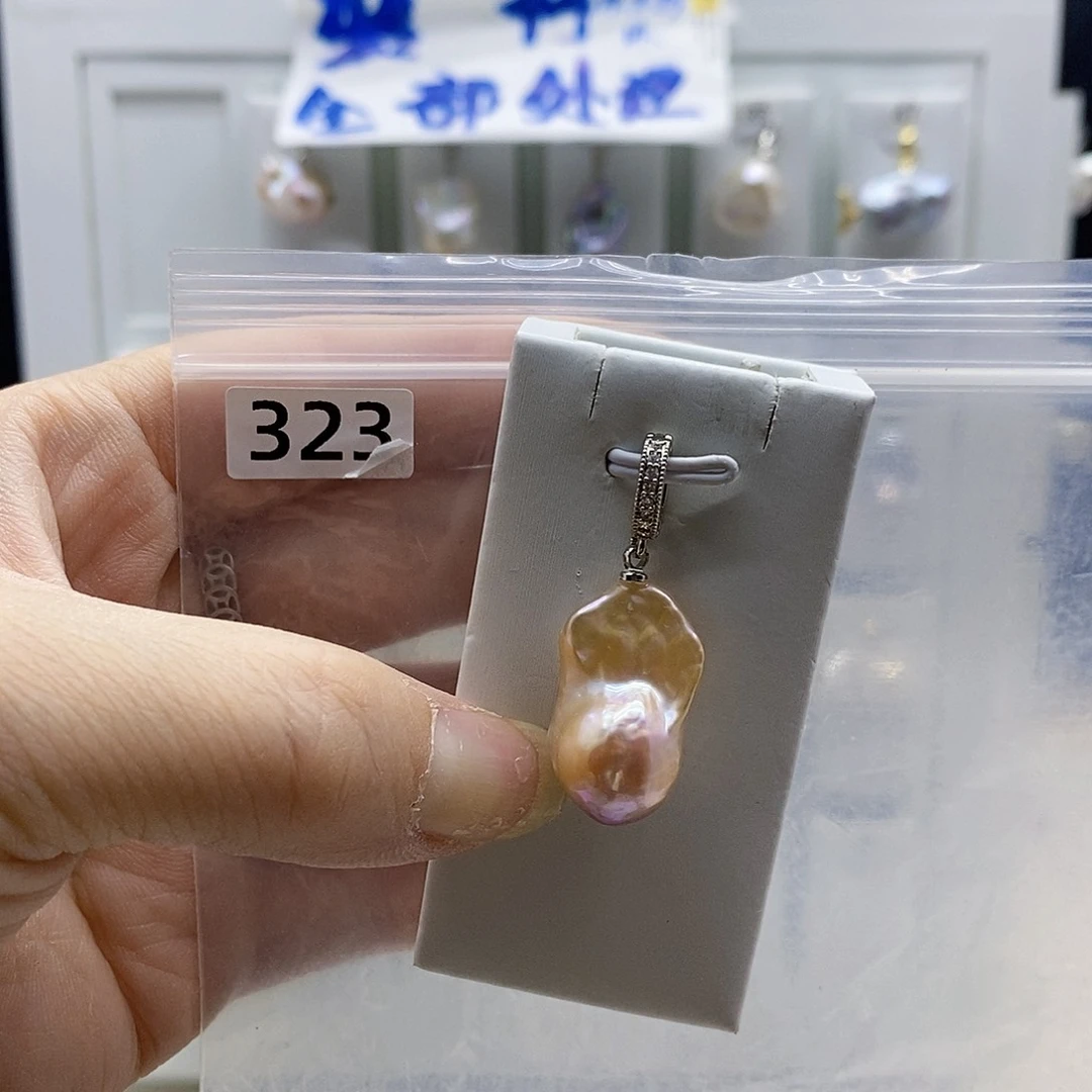 颈饰合金淡水珍珠