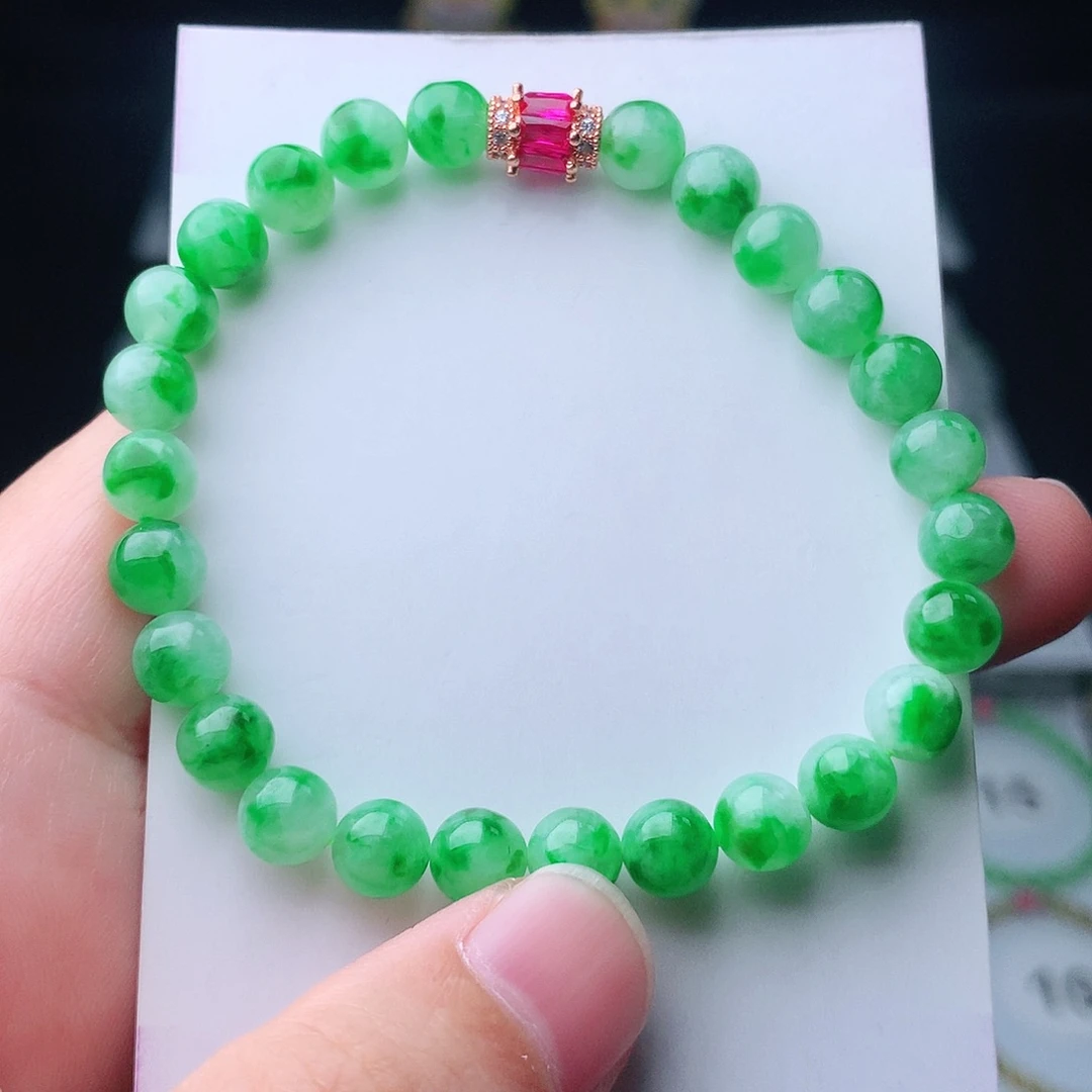 翡翠未镶嵌手链翡翠