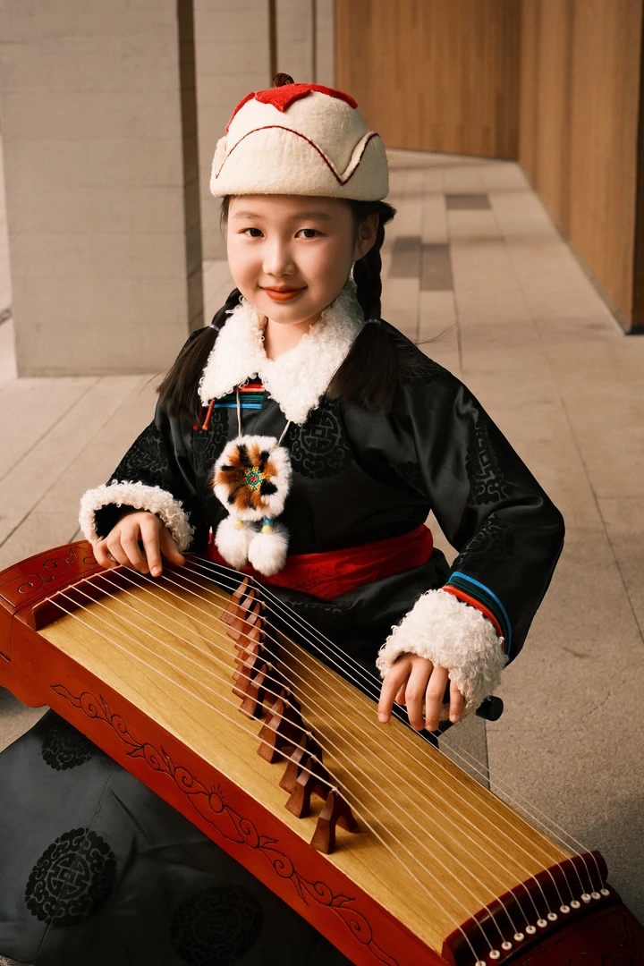 少儿雅托噶 适合少儿日常练习的十二弦蚕丝弦90厘米折尾雅托噶