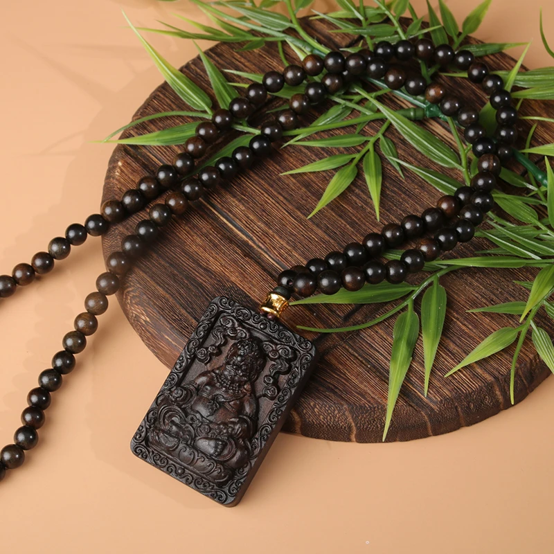 非金属珐琅吊坠 菩斋阁文创 黄米爷民族风吊坠【0934】