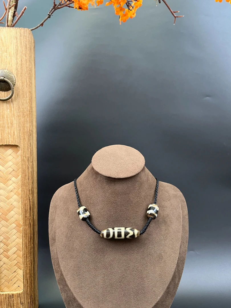 精品老吴全手息增怀虎牙三宝阵手工时尚气质女士颈链颈饰