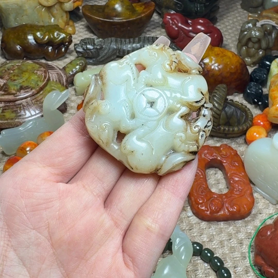 吊坠白玉菩提挂件