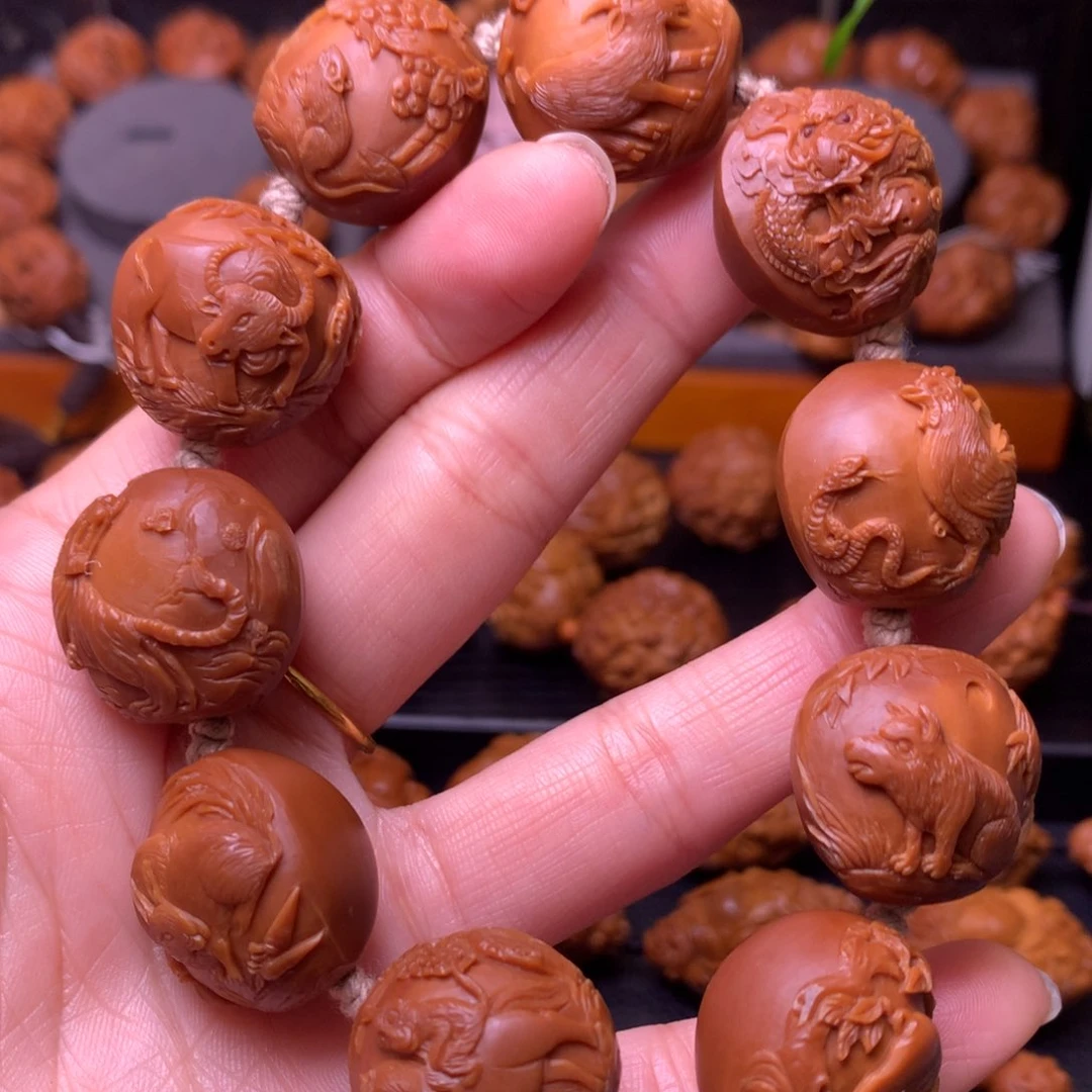 橄榄核手串/手链十二生肖