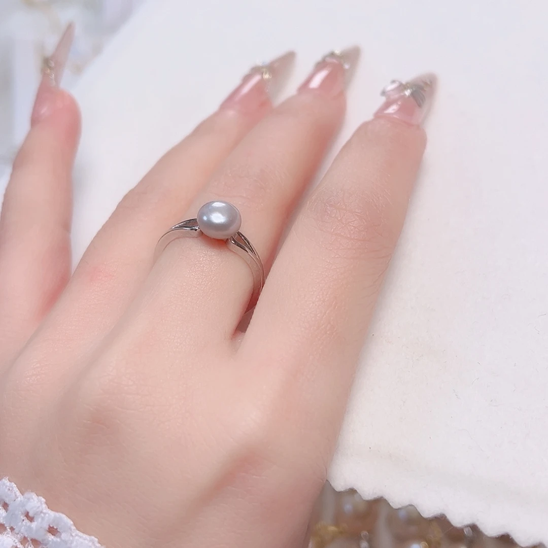 戒指淡水珍珠未镶嵌