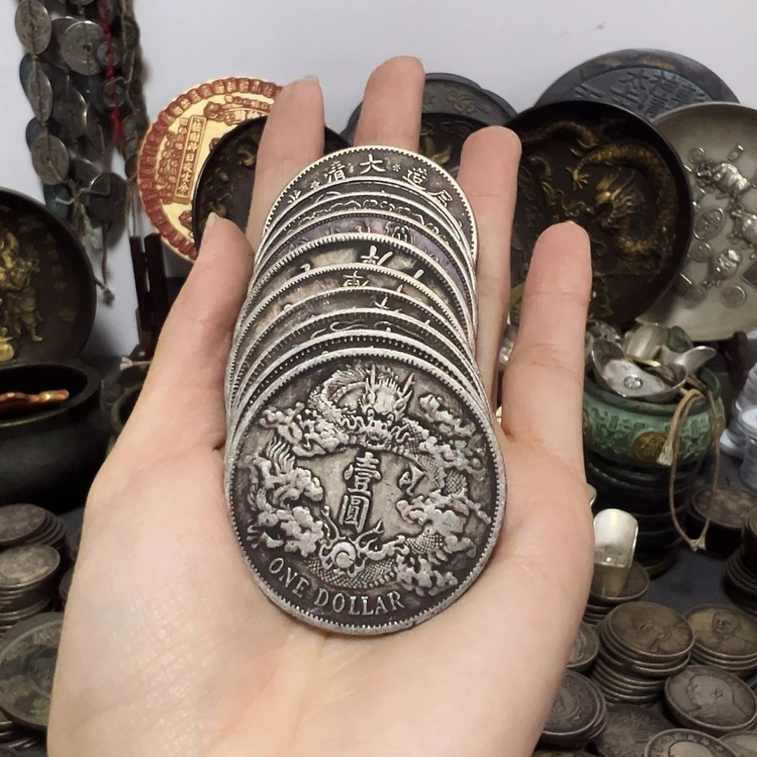 金属复古工艺品龙洋