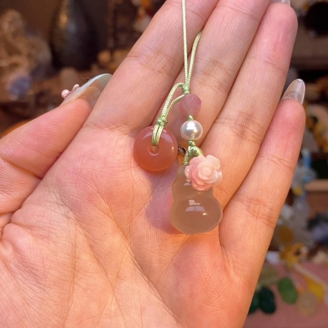 玛瑙/玉髓未镶嵌车挂