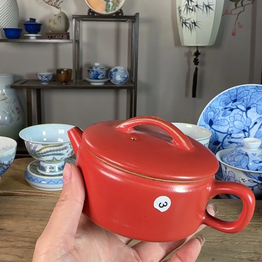 杯景德镇陶瓷柴烧多人