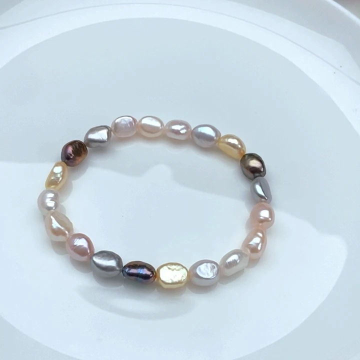 颈饰淡水珍珠银S925镶嵌