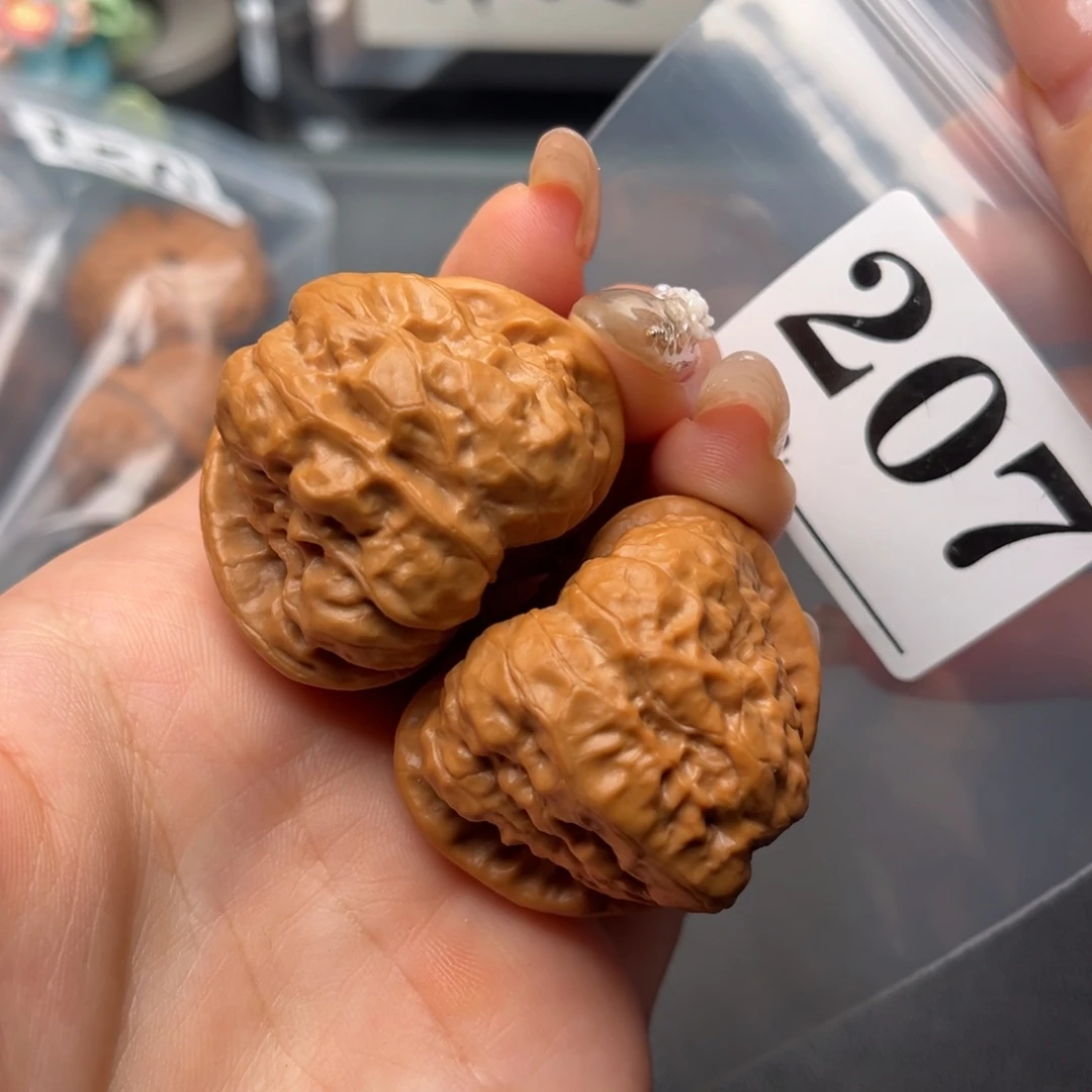 文玩核桃把件蛤蟆40矮