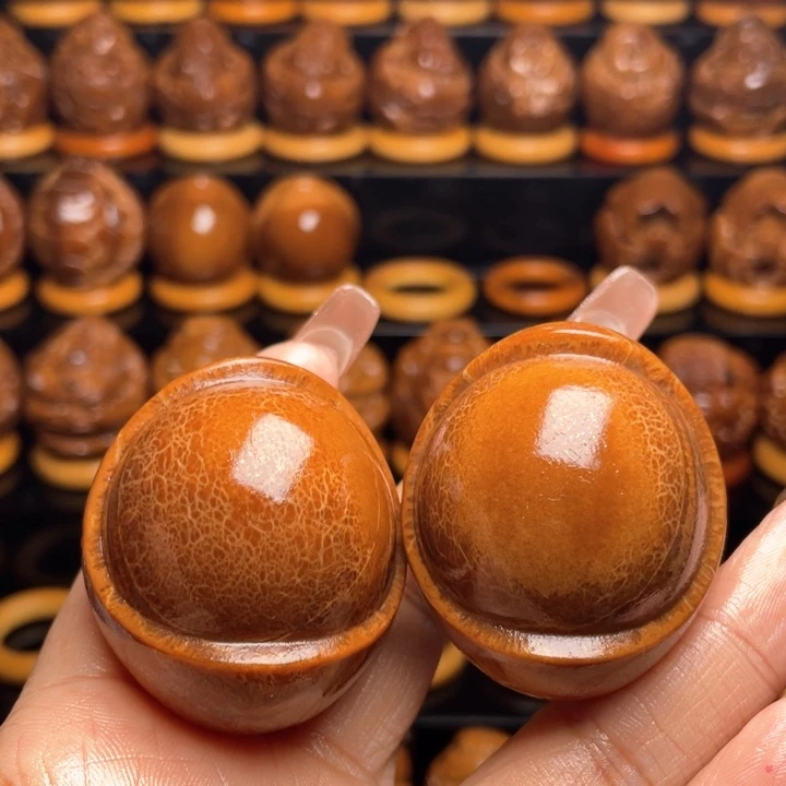 橄榄核把件小****^橄榄雕刻