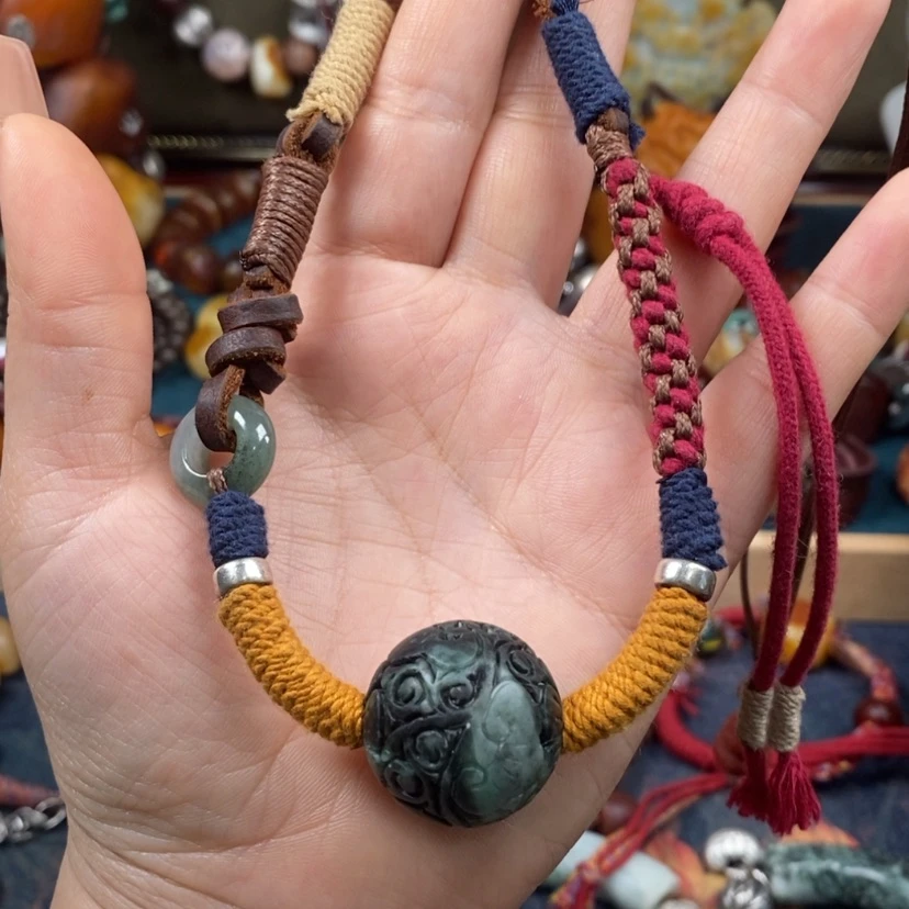 【闪购商品】翡翠颈饰未镶嵌项链