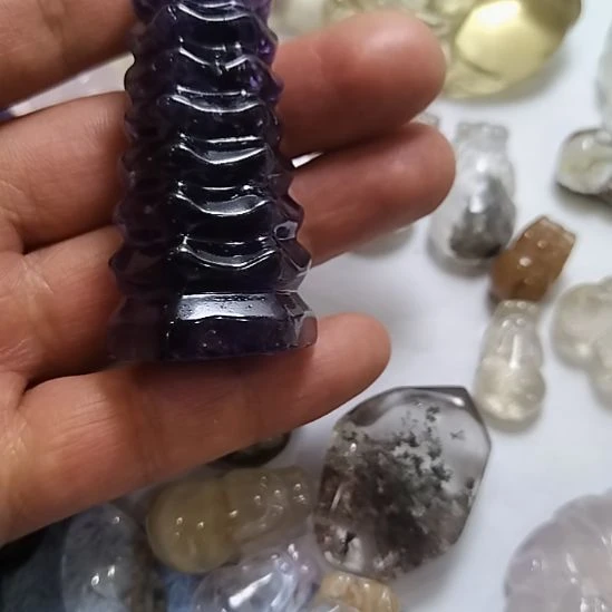 春***然未镶嵌颈饰水晶水晶