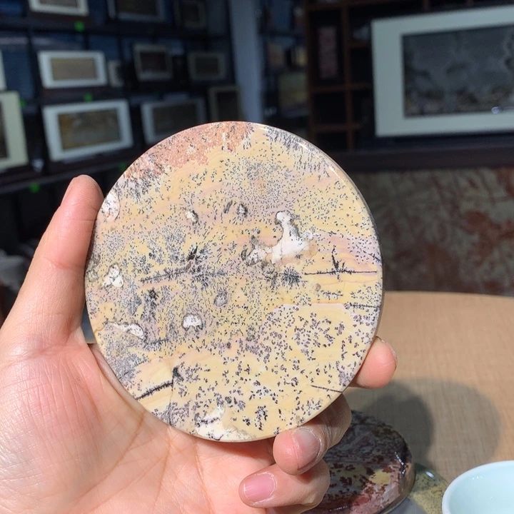 广西国画石摆件，观赏收藏