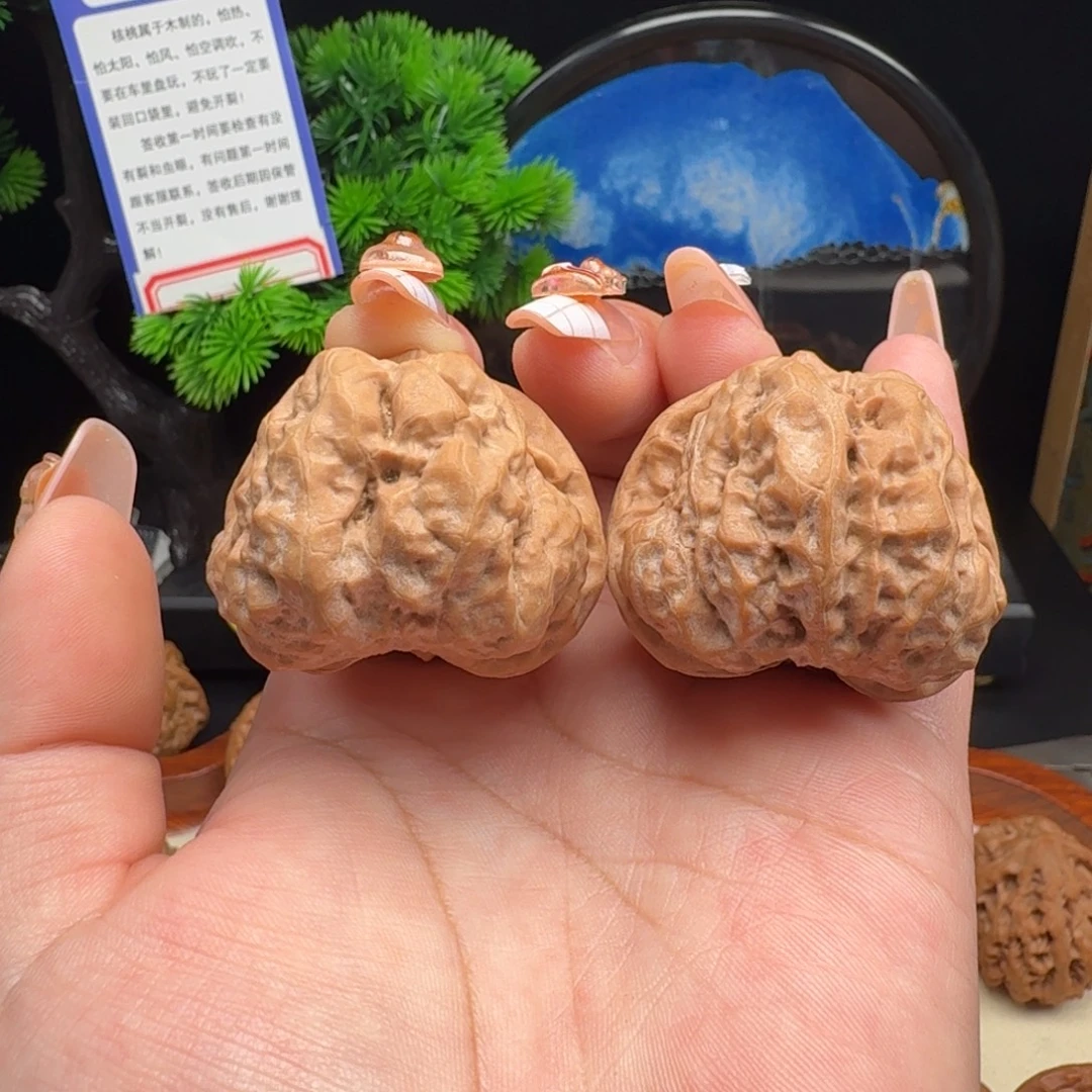把件文玩核桃全品蛤蟆头40