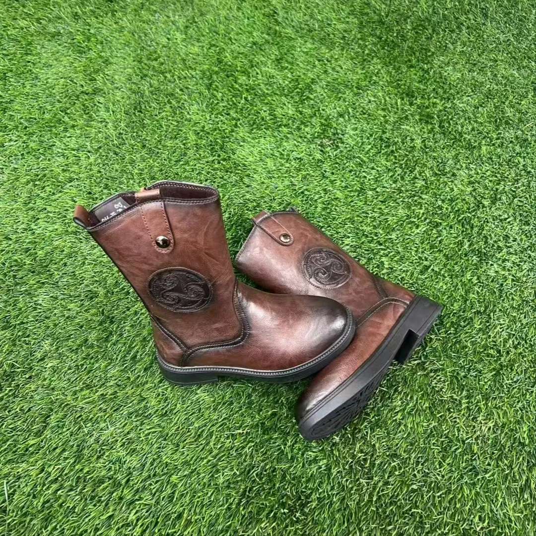 2025年新款 男童 藏靴