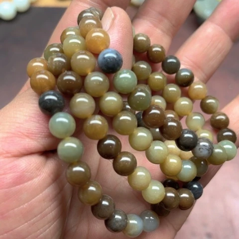 和田玉手串未镶嵌