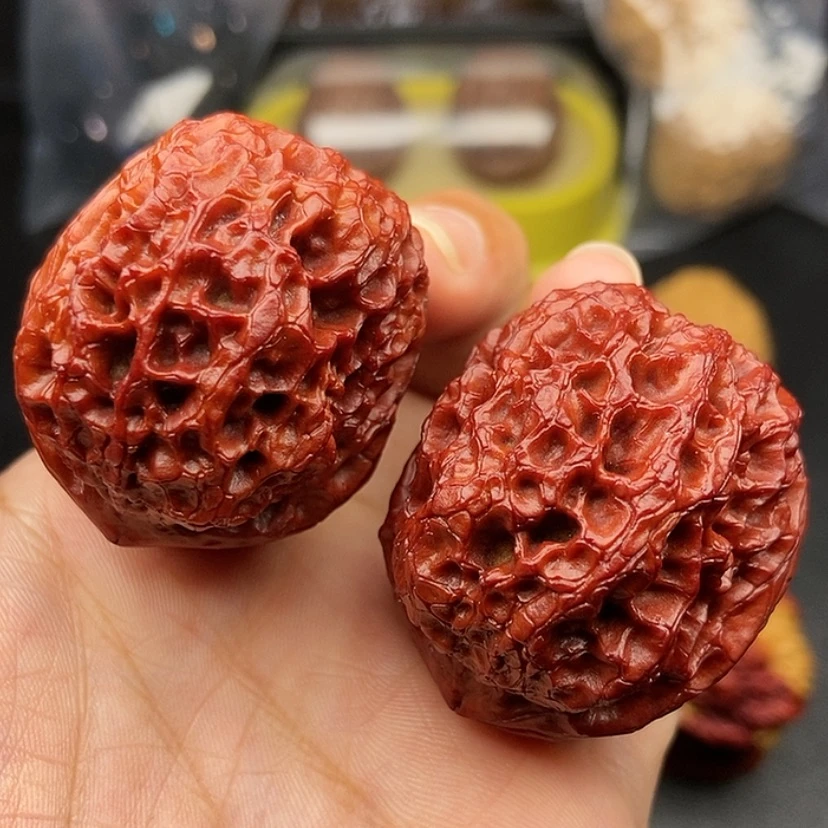 【闪购商品】把件文玩核桃43尺麒麟元宝