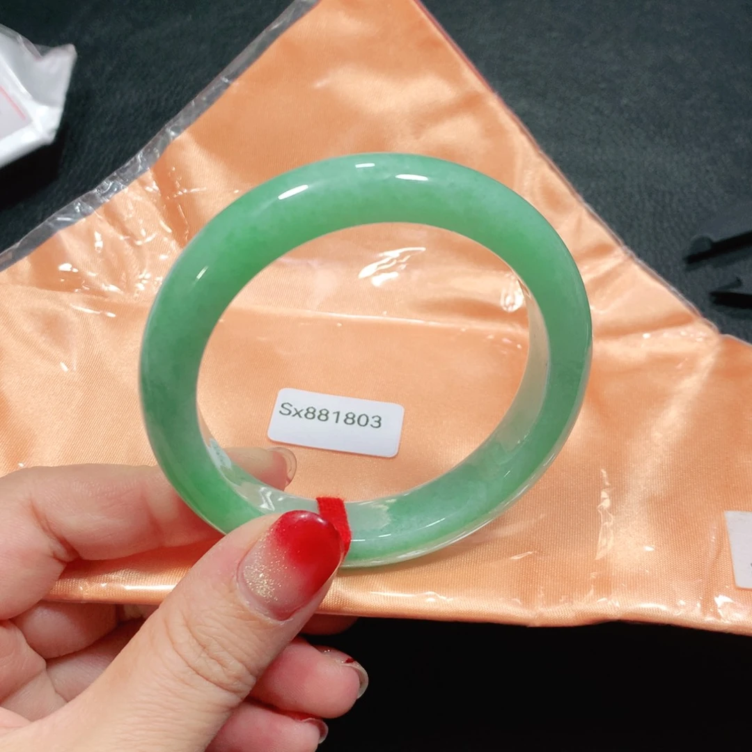 翡翠未镶嵌手镯Sx881803-03