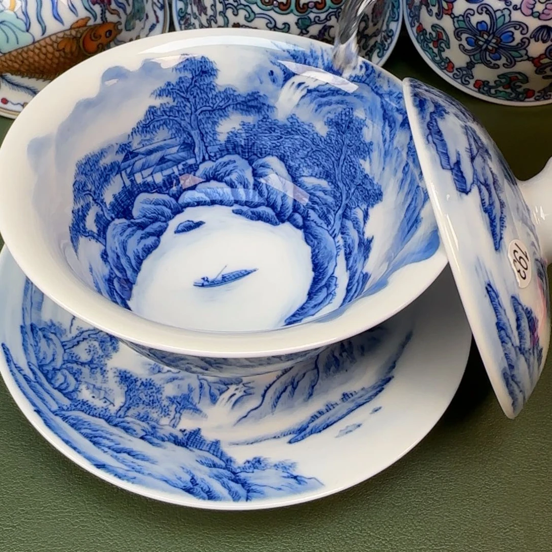 彦祖纯手工手绘茶具193