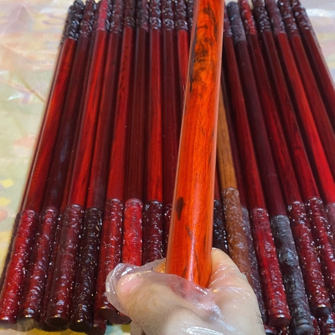 拈***笑香榧木紫檀 一米二 武术棍
