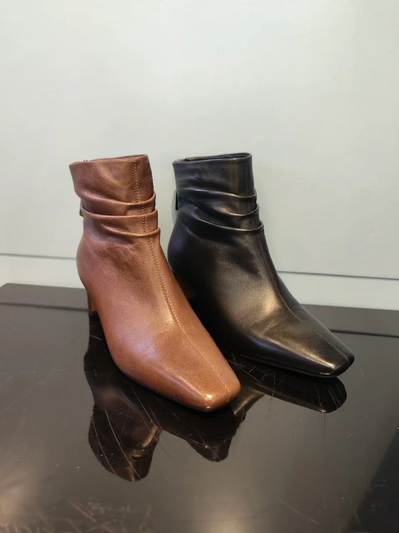 1218-108   女款时尚高跟鞋方头百搭  LBR  45128