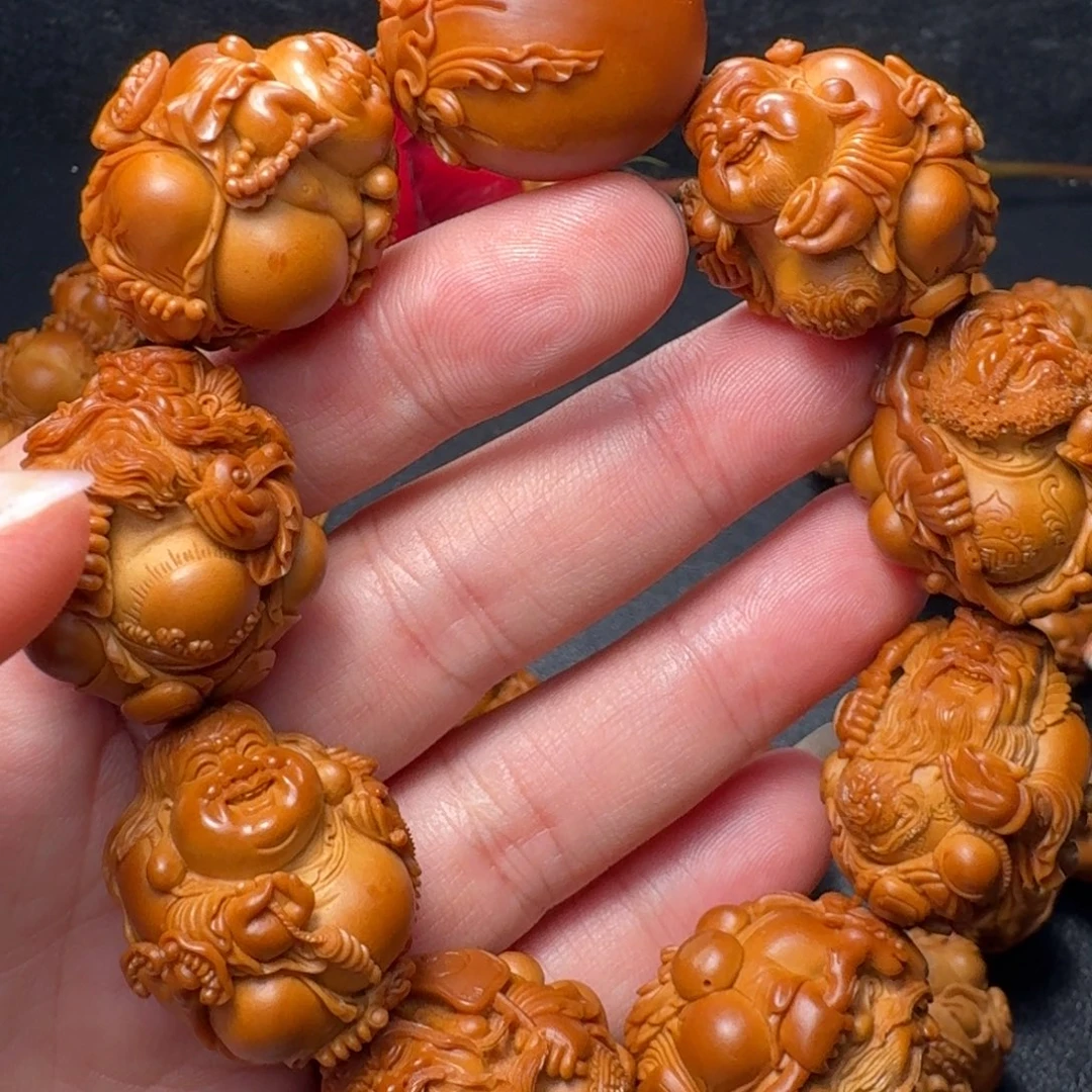 蟀***下手串/手链橄榄核群仙