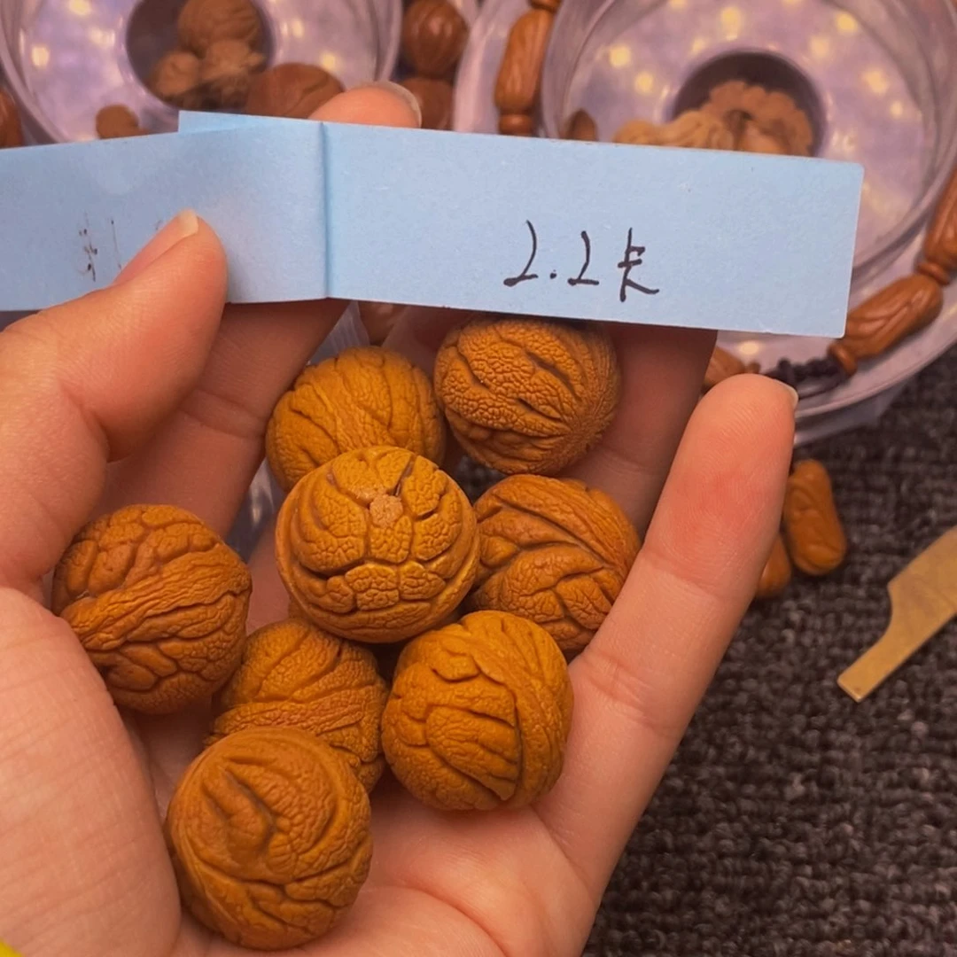 秦岭山脉龙纹桃核13