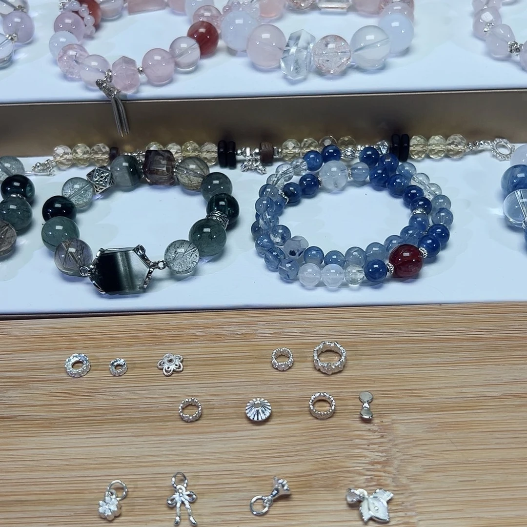 手链未镶嵌烟晶单珠