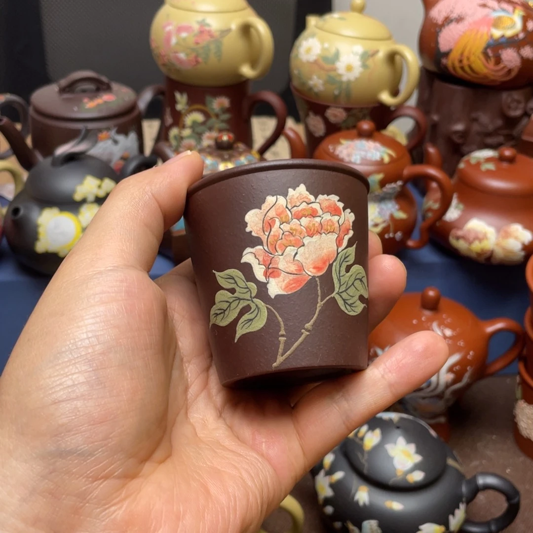 茶杯紫砂紫砂主人杯100cc
