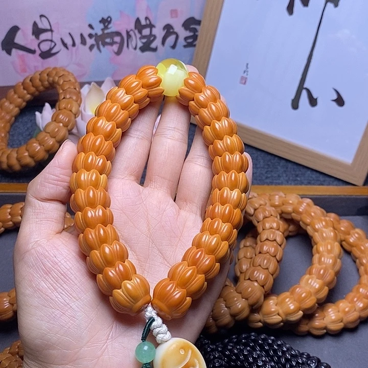 猴头核桃吊坠搭配款