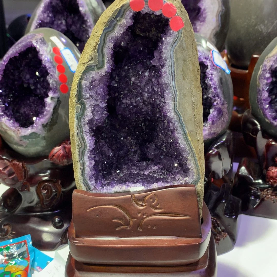 未镶嵌紫晶大型摆件（非配饰）小葛摆件