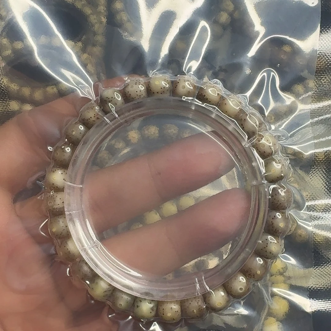 手串星月菩提粉冰