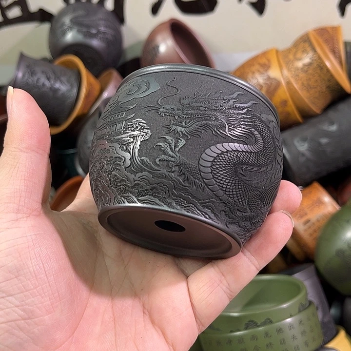 茶杯紫砂全手工紫砂主人杯