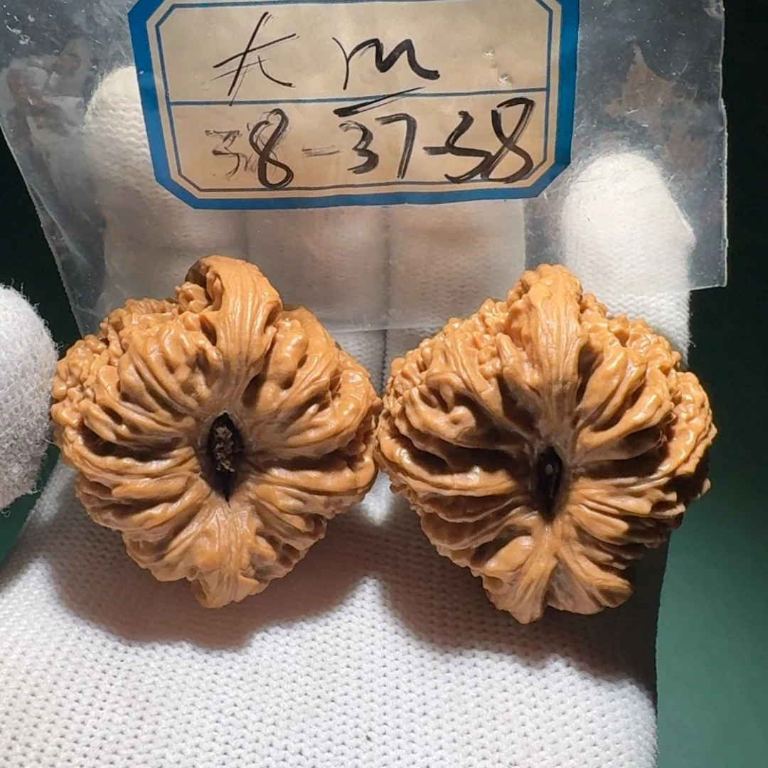 文玩核桃把件1号大凹万字橘皮