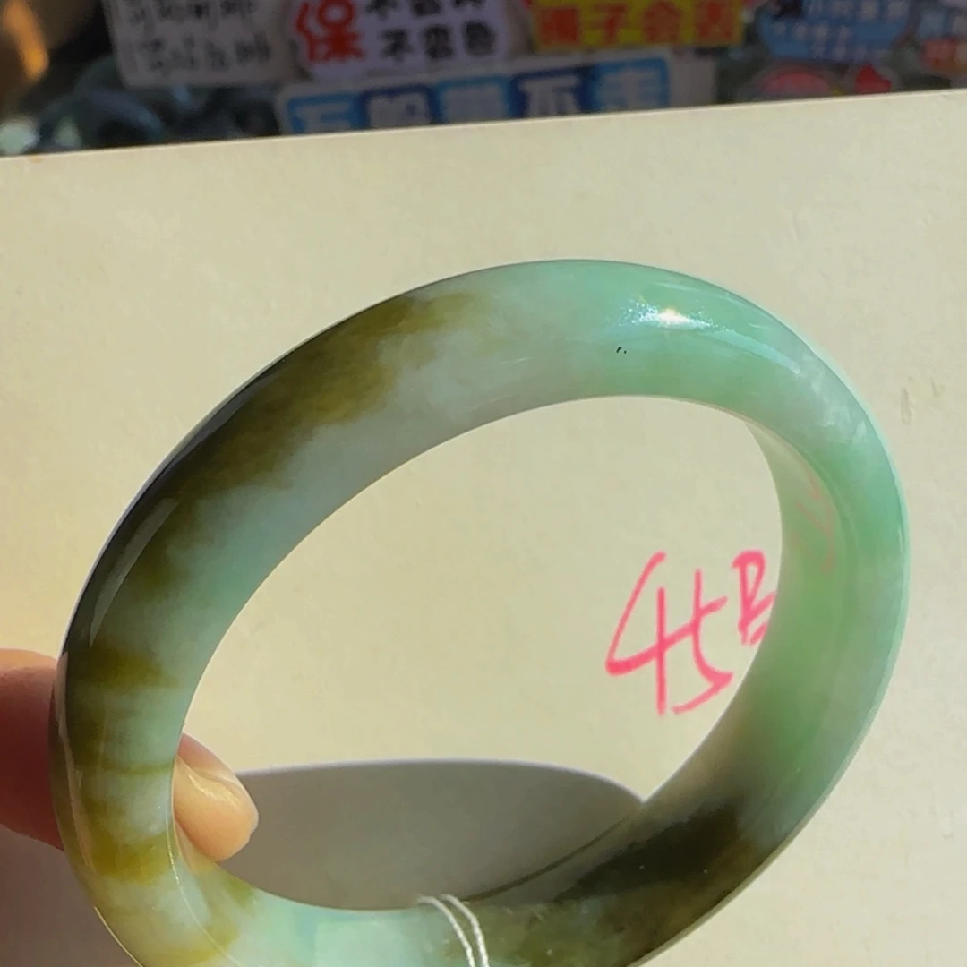 未镶嵌手镯翡翠老坑52.5