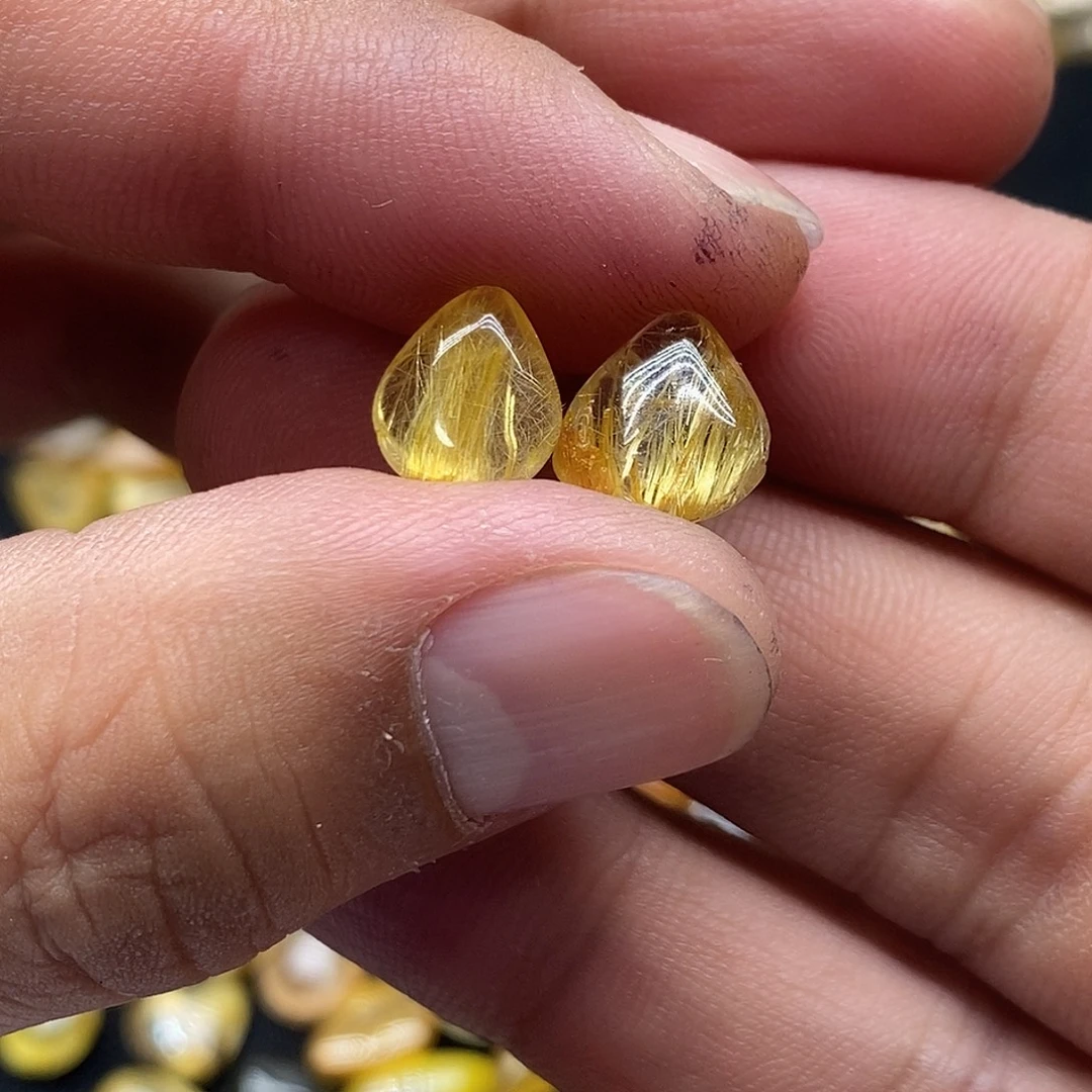 水晶珠宝半成品未镶嵌