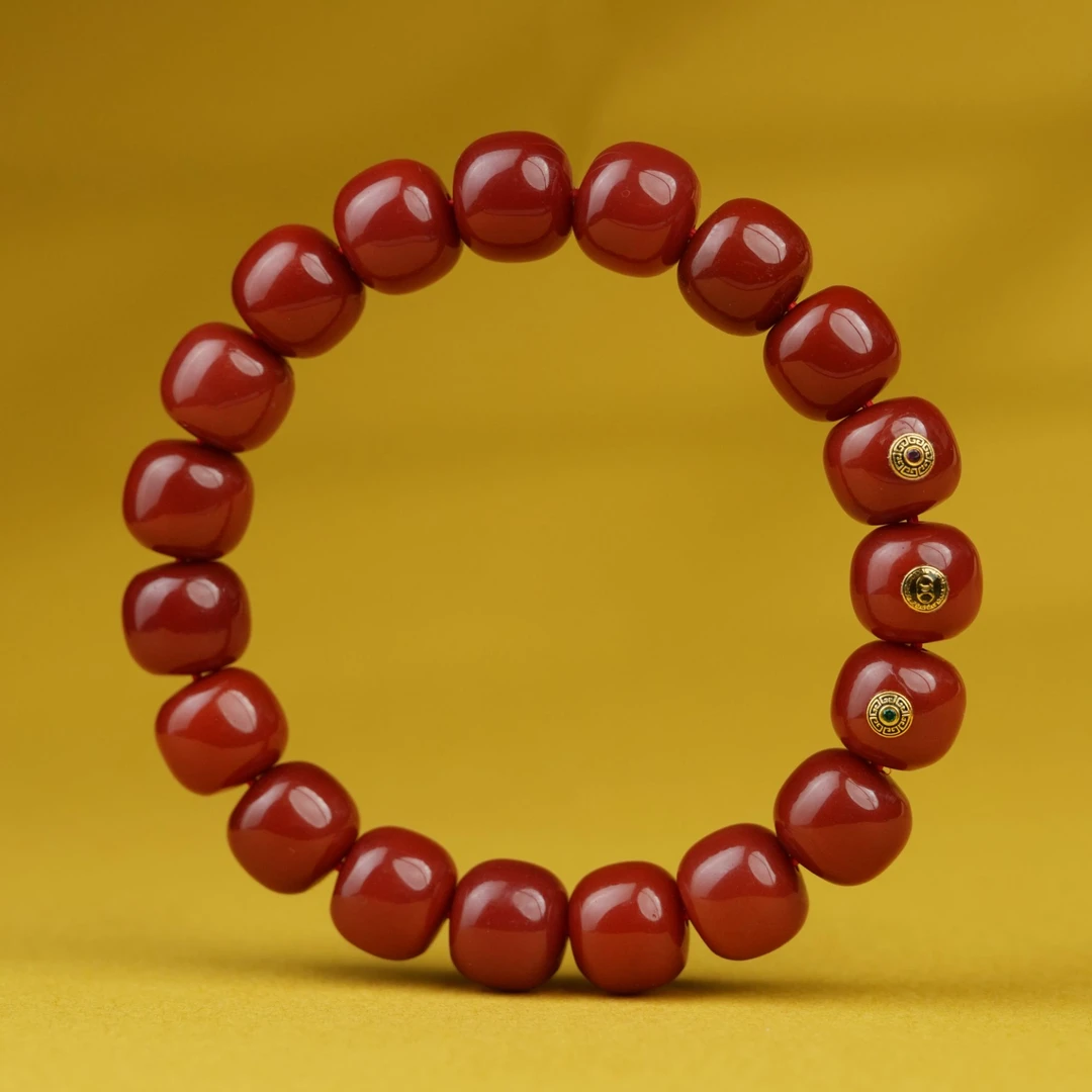 【珏记】南红玛瑙瓦西料手串
