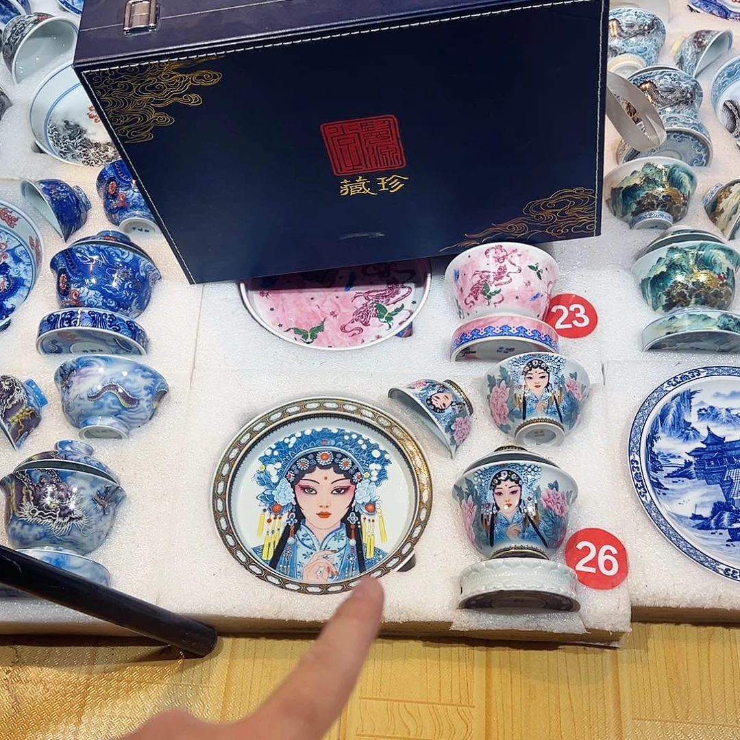 江***户牡丹花旦五件套礼盒装7282838