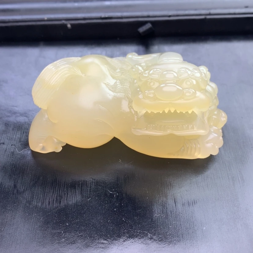 【闪购商品】未镶嵌石英质玉（黄龙玉）貔貅才*