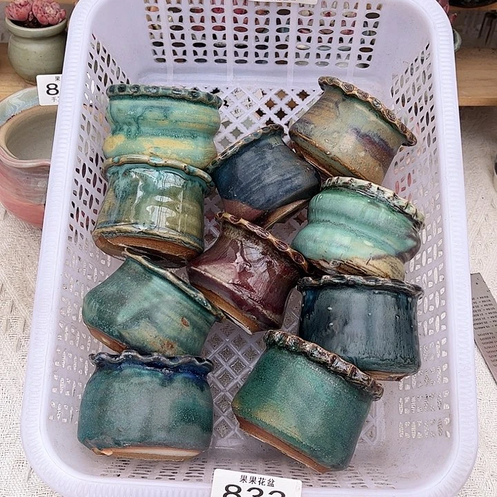 红陶陶瓷花盆833