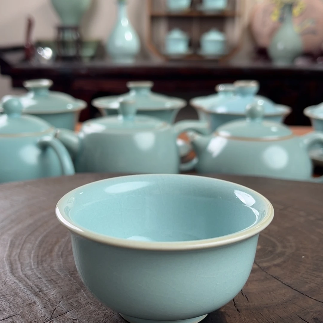 天青色压手杯11111