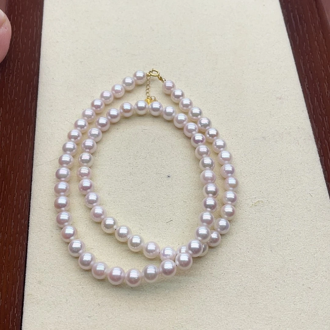 海水珍珠颈饰18K金镶嵌